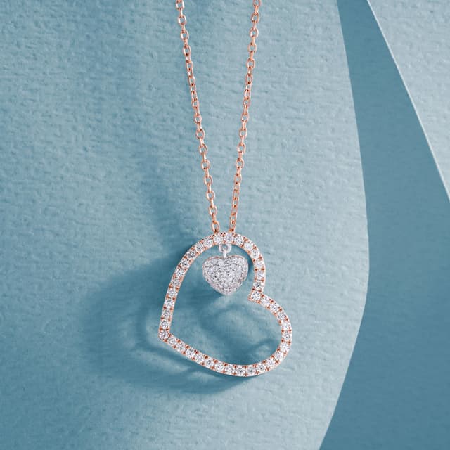 Collar de corazón